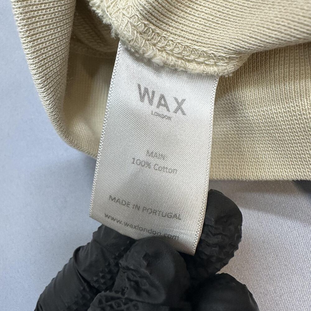 WAX London Hoodie Mens S White Pullover Embroidered Logo Casual Streetwear - Picture 13 of 16